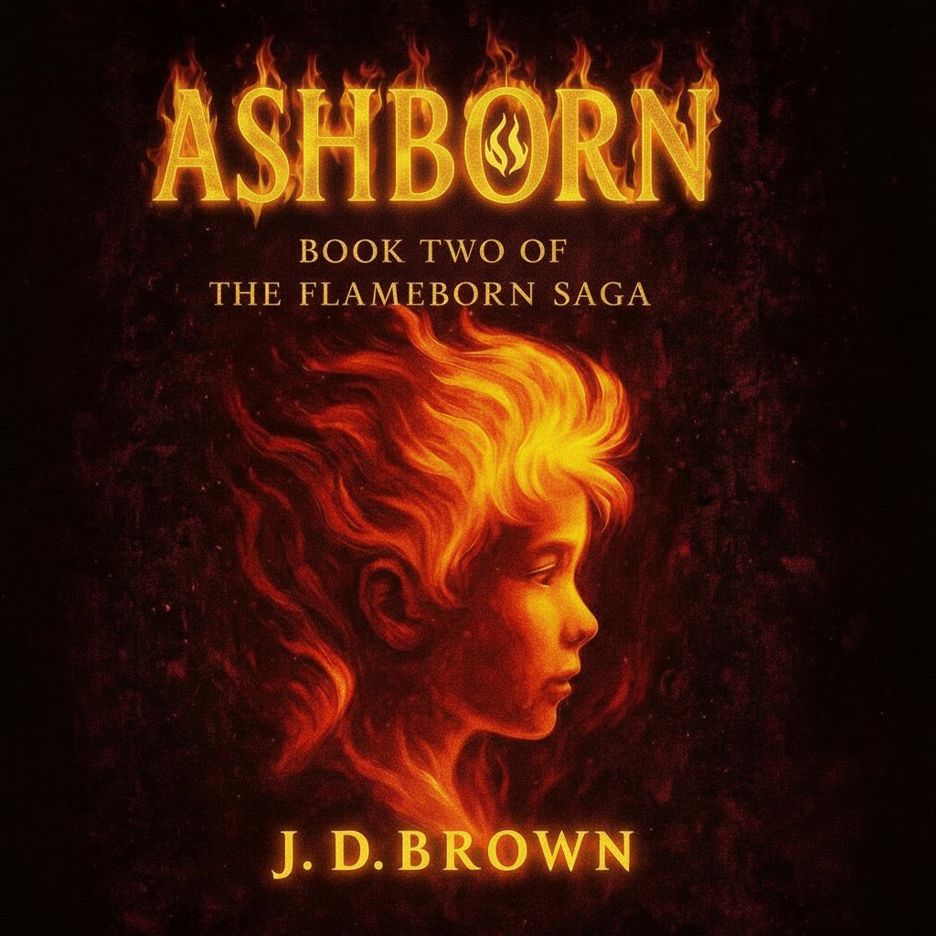 Cover of Ashborn: Book Two of The Flameborn Saga