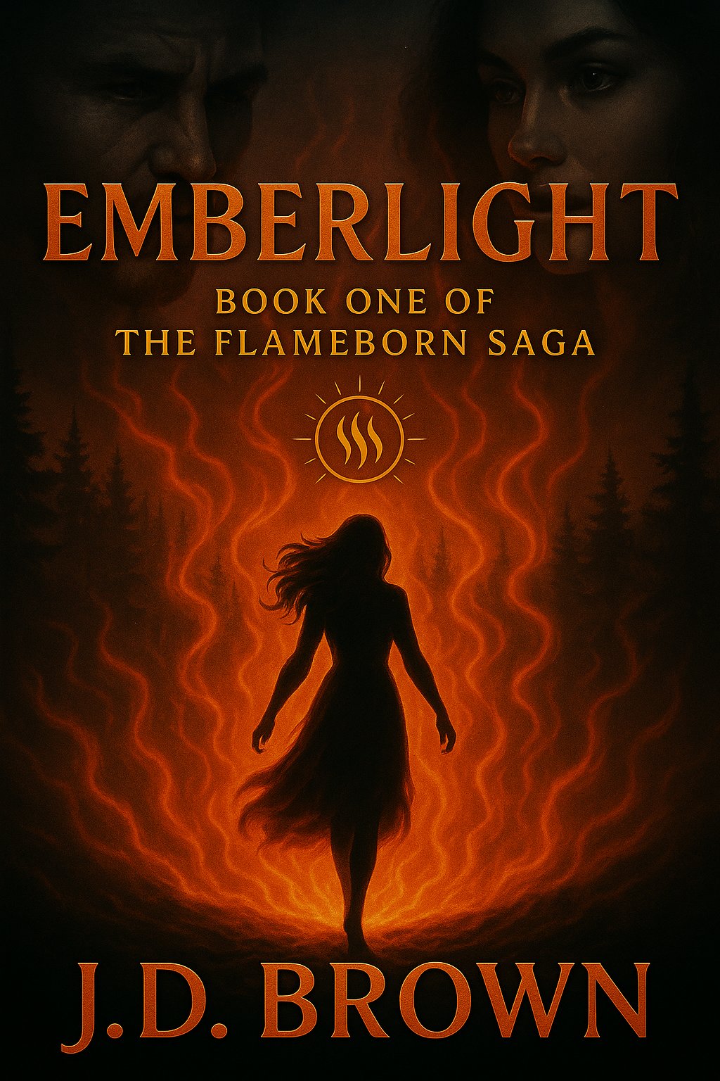 Cover of Emberlight: Book One of The Flameborn Saga